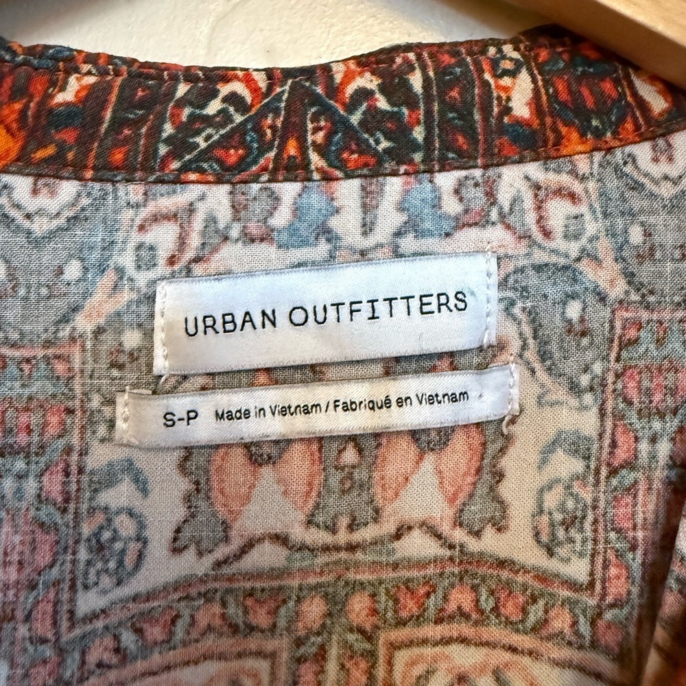 Urban Outfitters Multicolor Patterned Swim Coverup - Picture 4 of 5